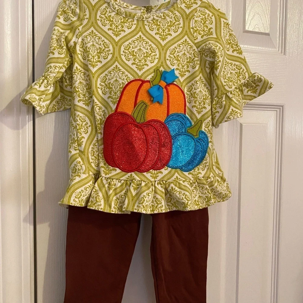 Emily Rose Fall Outfit and Hairbow